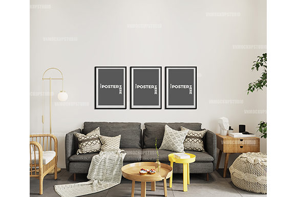 Download Cozy Interior Mockup, Living Room Mockup - Room mockup Collection