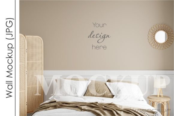 Download Bedroom Wall Mockup, Blank Wall Mockup - Bedroom wall Collection